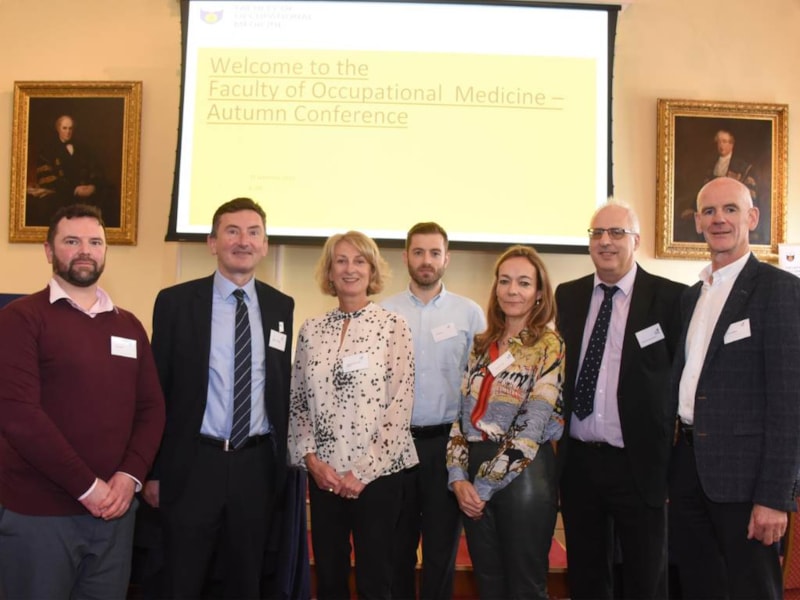 Speakers at the Faculty of Occupational Medicine Autumn Conference 2023